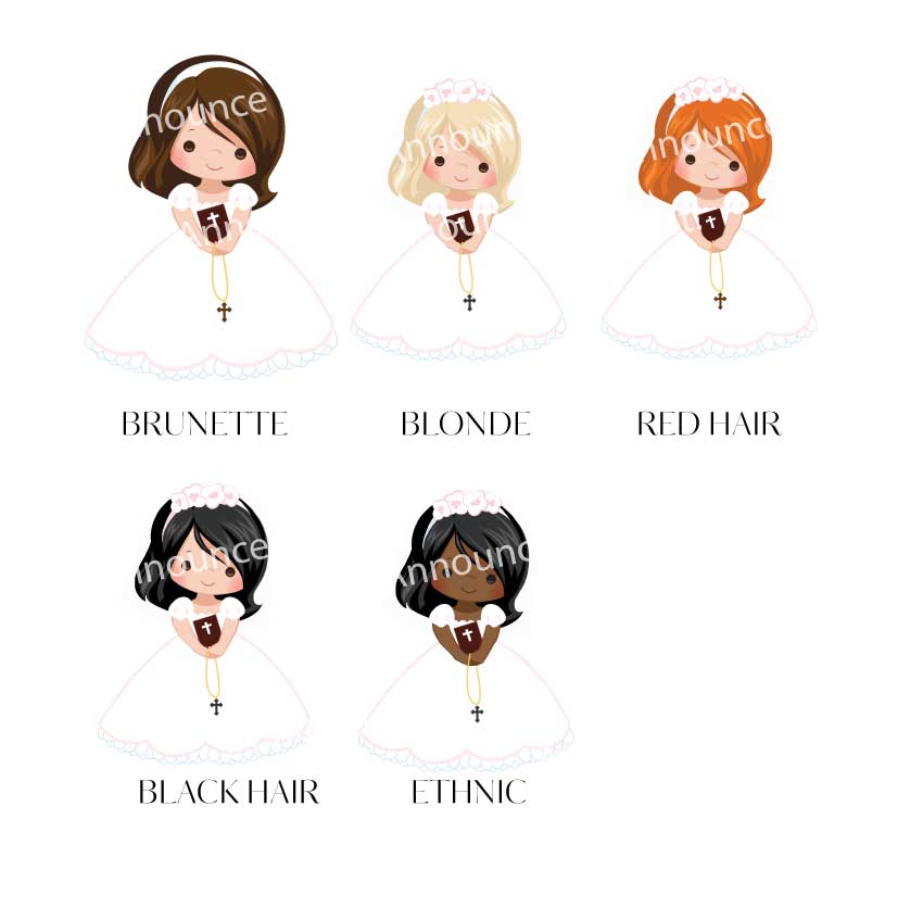 Girl First Communion