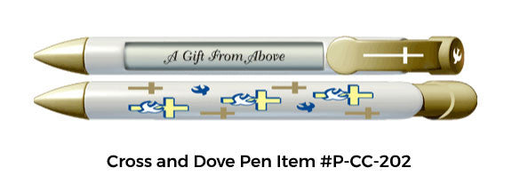 Cross and Dove Item #P-CC-202
