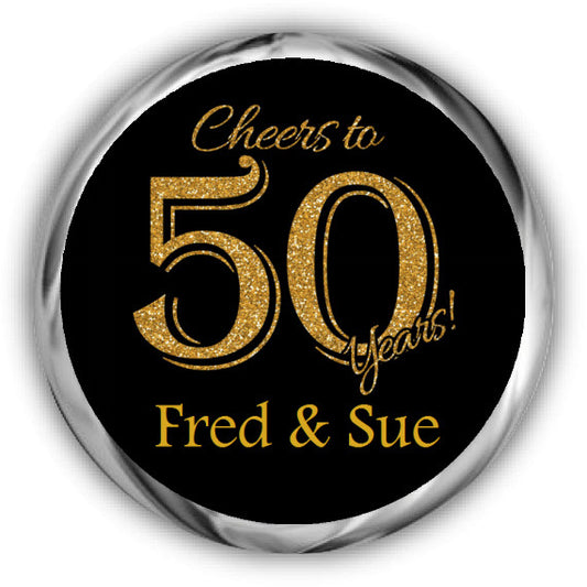 50th Anniversary Cheers Sticker