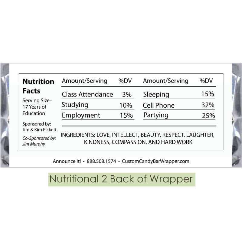 Graduation Nutritional Back 2