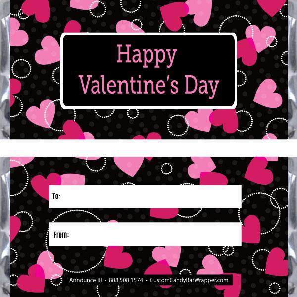 Hearts Valentine's Day Candy Bar Wrappers - Announce It! hearts-valentine-s-day-candy-bar-wrappers-announce-it