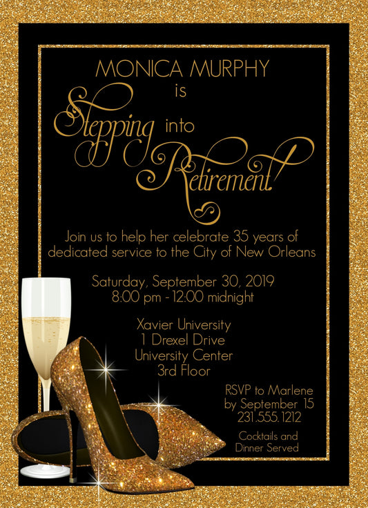 Retirement Party Invitations