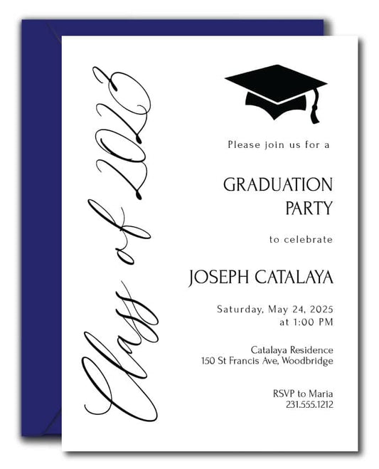 Simple Graduation Invitations