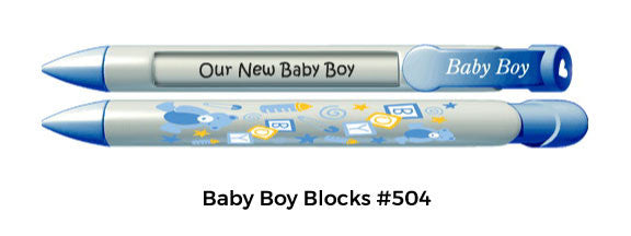Baby Boy Blocks #504
