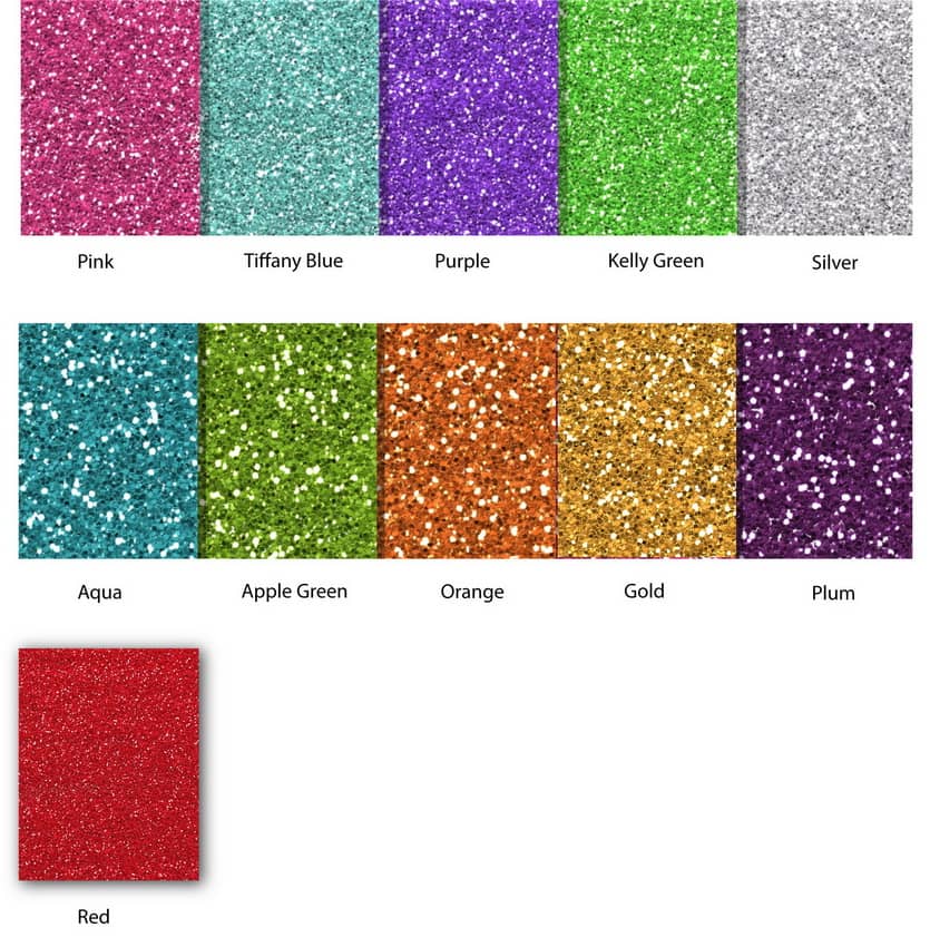 Glitter Options