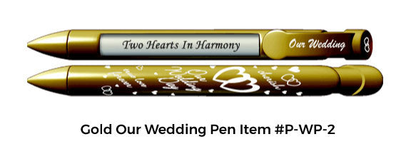 Gold Our Wedding Item #P-WP-2
