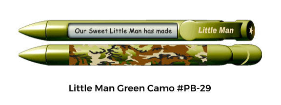 Little Man Green Camo #PB-29 