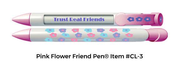 Pink Flower Friend Item #CL-3