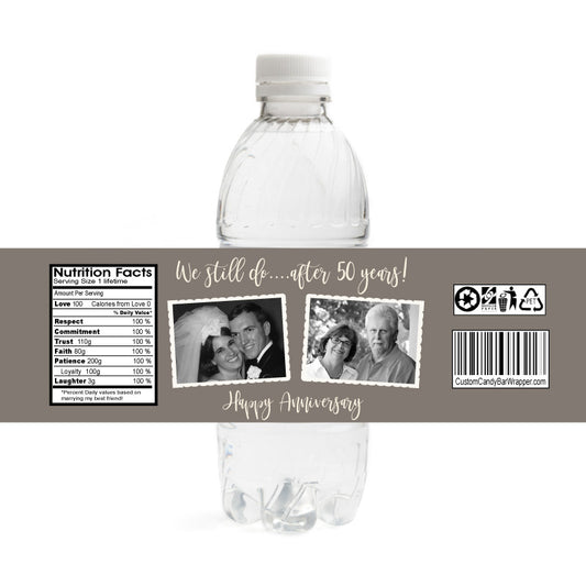 We Still Do Anniversary Water Bottle Labels