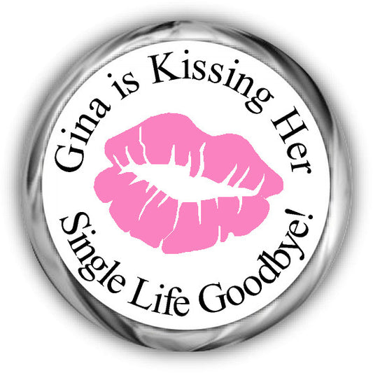 Lips Bachelorette Kisses Stickers