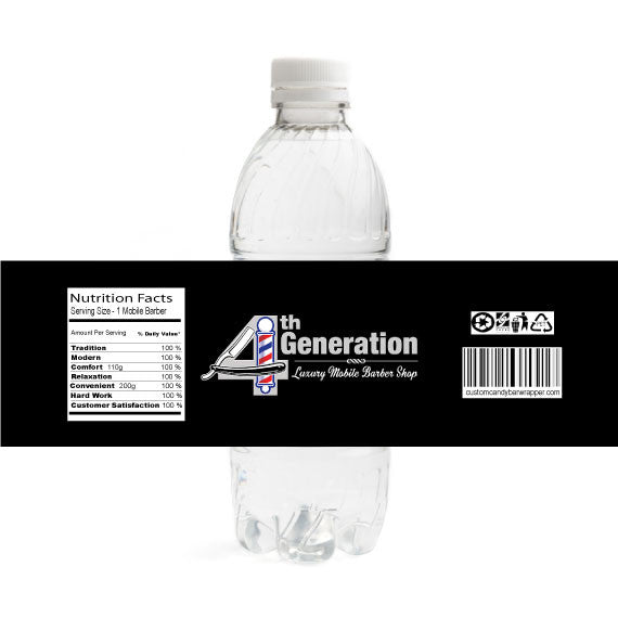 Business Bottle Label