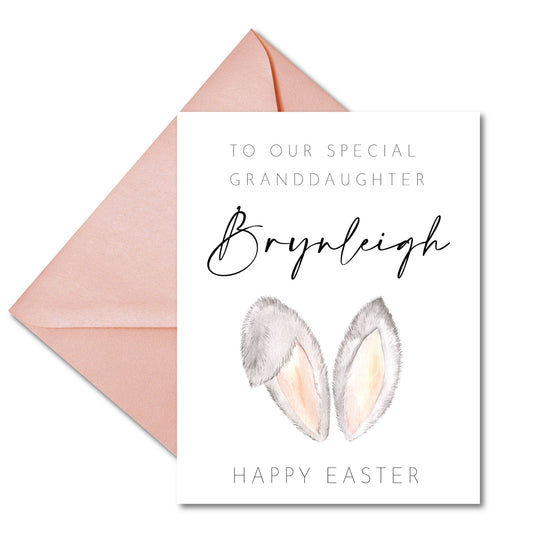 Easter Card for Granddaughter