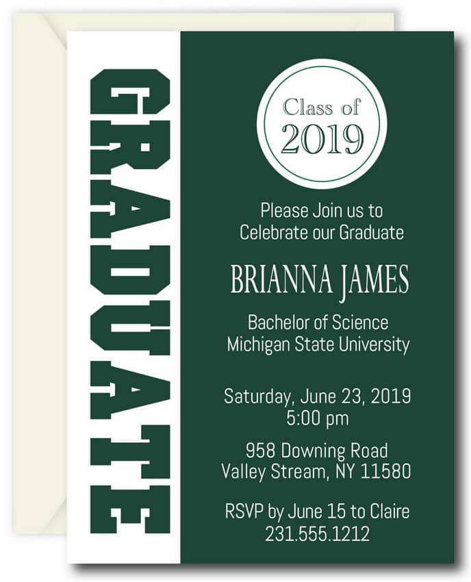 Graduate Graduation Party Invitations