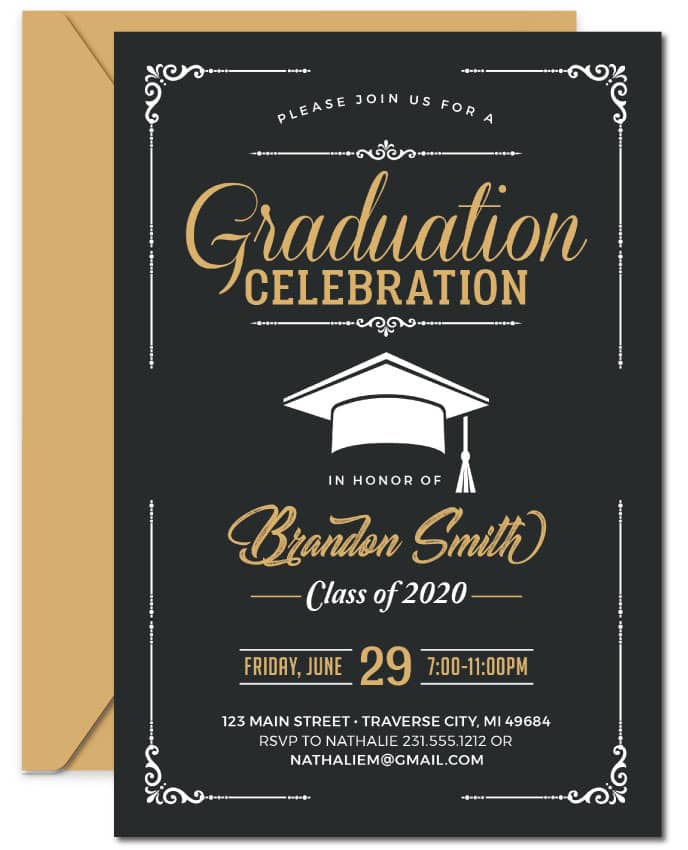 High School Graduation Invitations