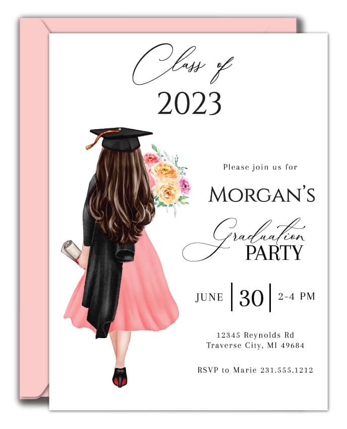 Modern Graduation Invitations