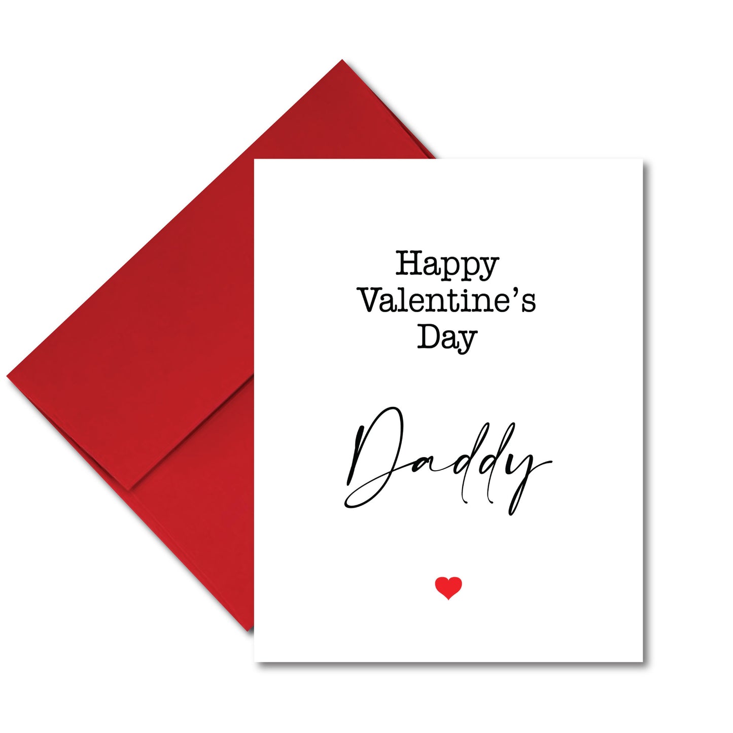 Daddy Valentine's Card
