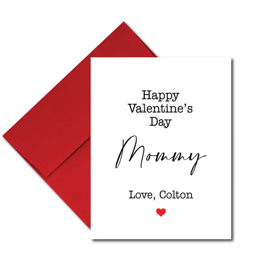 Mommy Valentine's Card