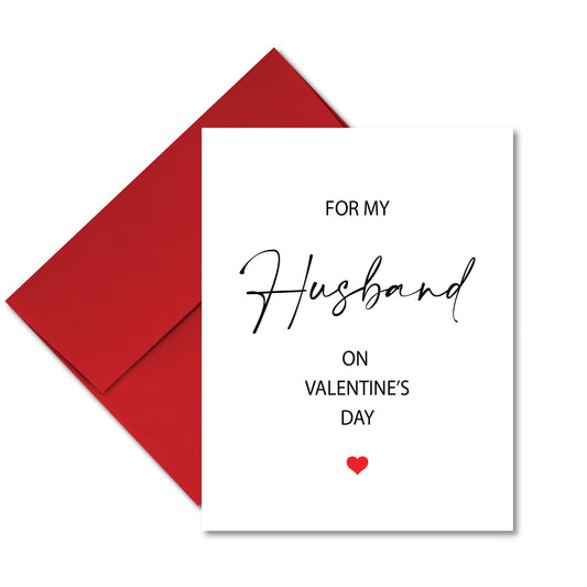 Husband Valentine's Card