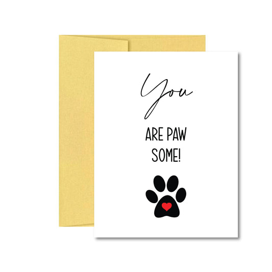 Dog Valentine Card