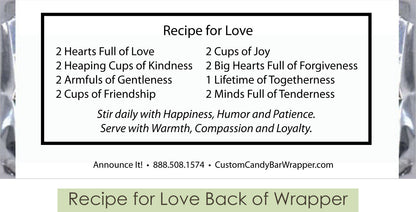 Recipe for Love Back