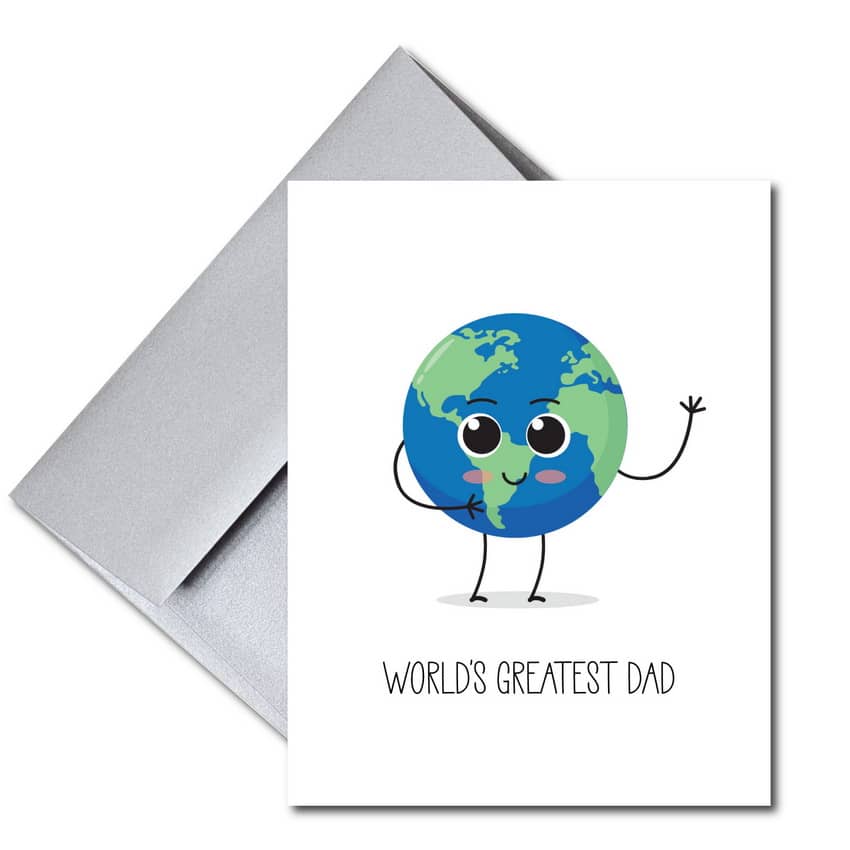 World's Greatest Dad Father's Day Card